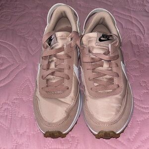 Nike Girl Blush Pink Low-Top Sneakers